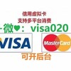 master虚拟卡&visa信用卡【服务器支付】